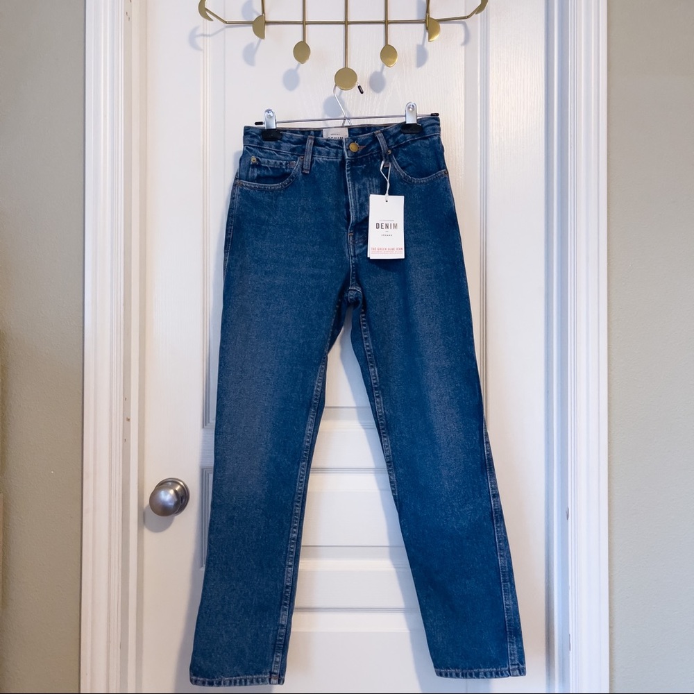 Sezane Brut Sexy Jeans - Blue Denim, Size 27
